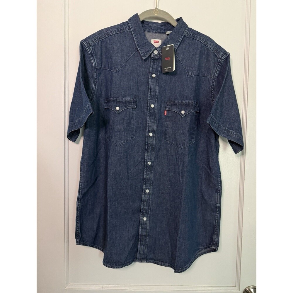 Levi's The Western Standard Fit Denim Shirt Men's L New with Tags